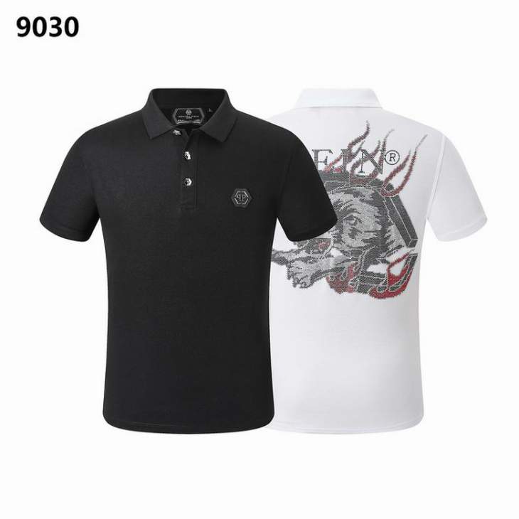 Picture of Philipp Plein Polo Shirts Short _SKUPPM-3XL8l903025906